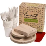 Eco-friendly Camping Supplies 16 Dinnerware Set