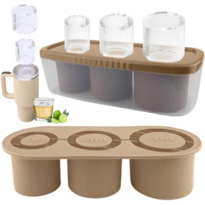 Ice Cube Tray With Lid and Bin