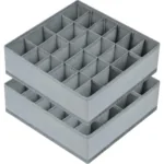 Joyoldelf Sock Drawer Organizer Divider 2 Packs