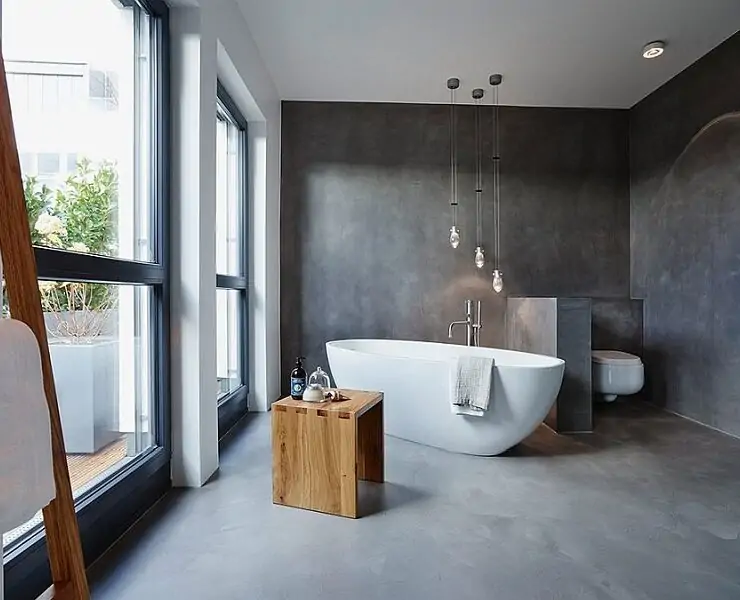 Concrete Gray Walls