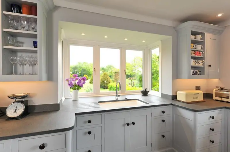 Bay Window in the Kitchen