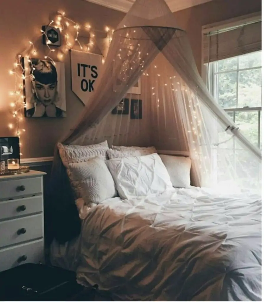 boho bedroom ideas teenage canopy room