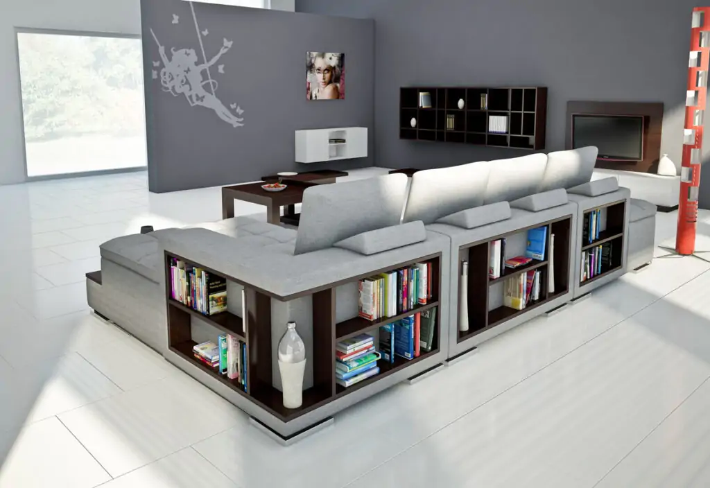 . sofa with storage