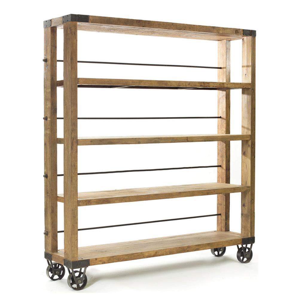. rolling shelves