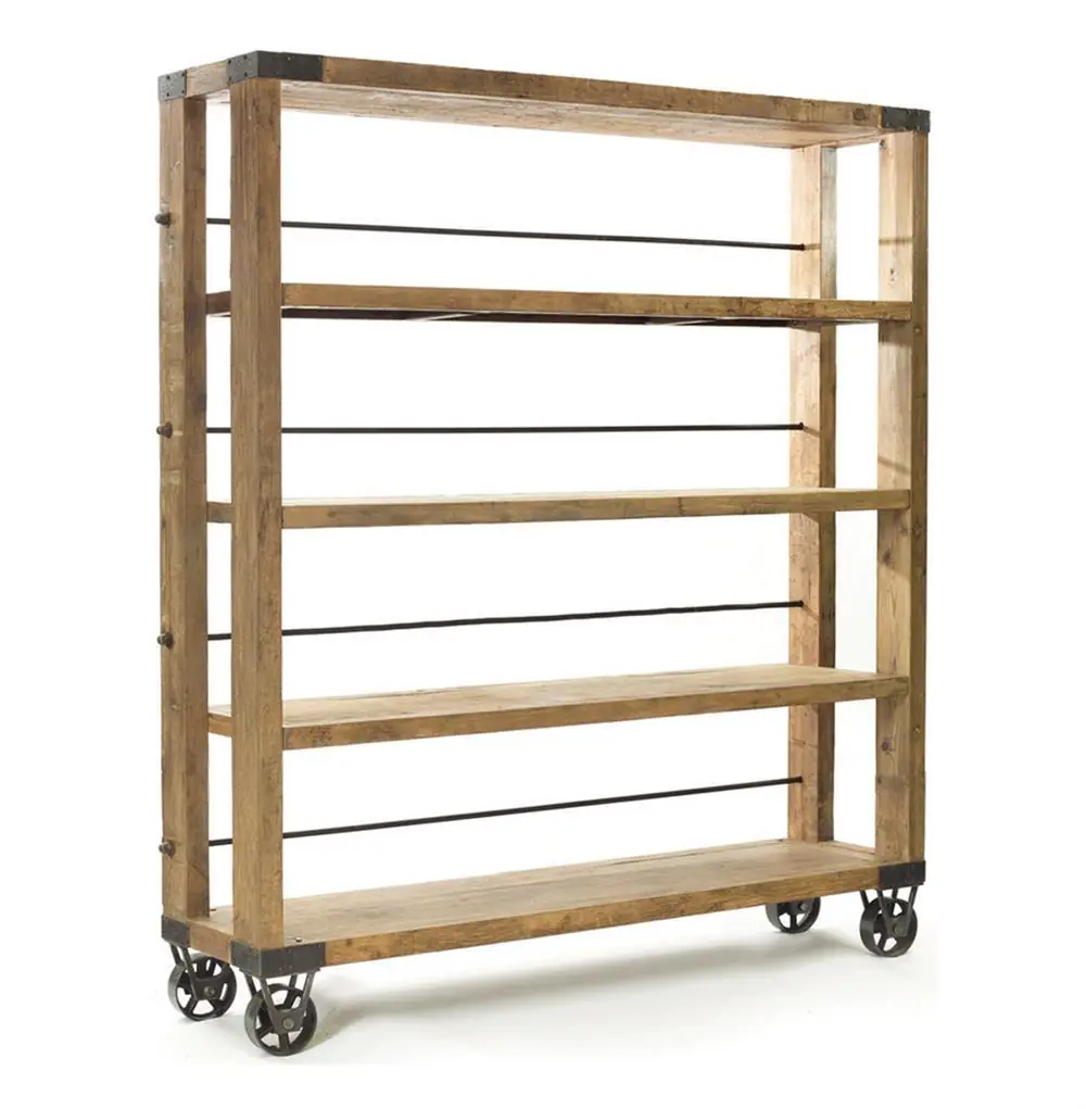 . rolling shelves