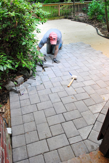 cheap patio paving ideas diy paving