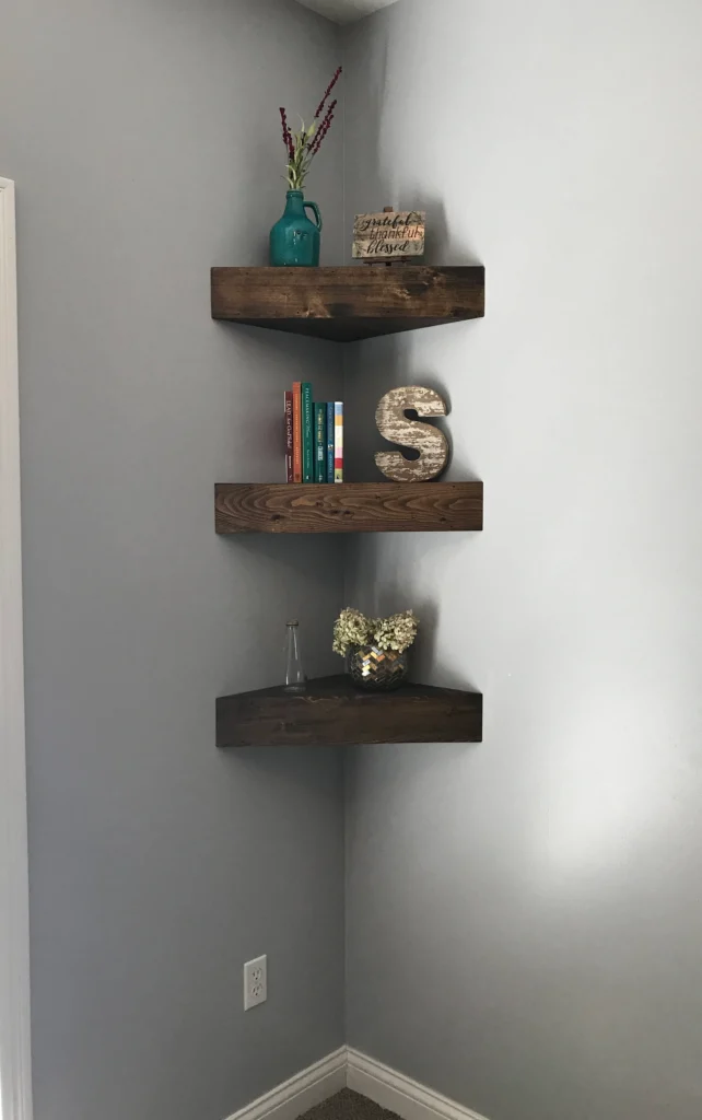 Floating Corner Shelf