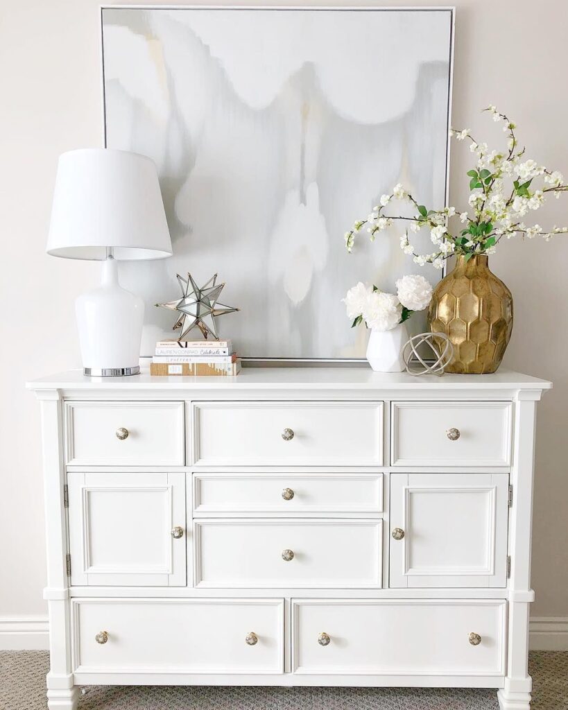 Incorporate Artwork into Dresser