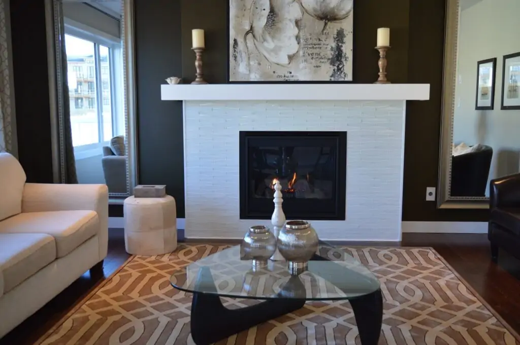 Adding a fireplace to create a cozy atmosphere
