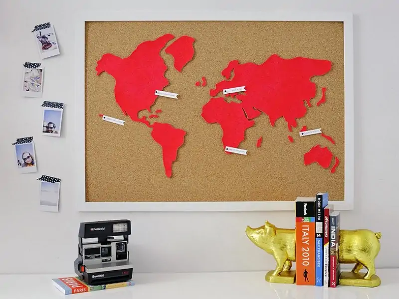 maps for decorating the office space