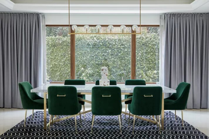 Cover the windows and walls