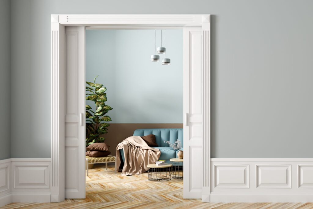 . pocket doors