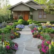 farmhouse front yard landscaping ideas