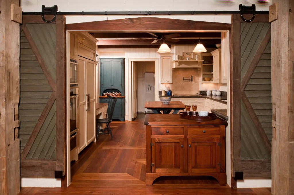 Barn Doors for a Rustic Feel