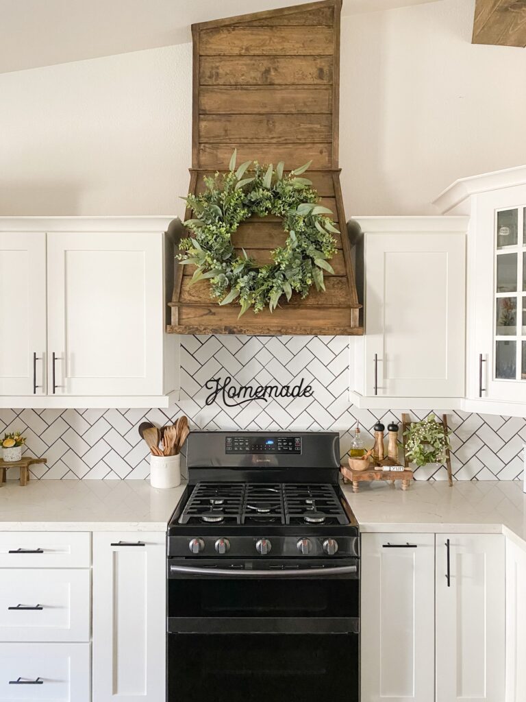 Wood Range Hood