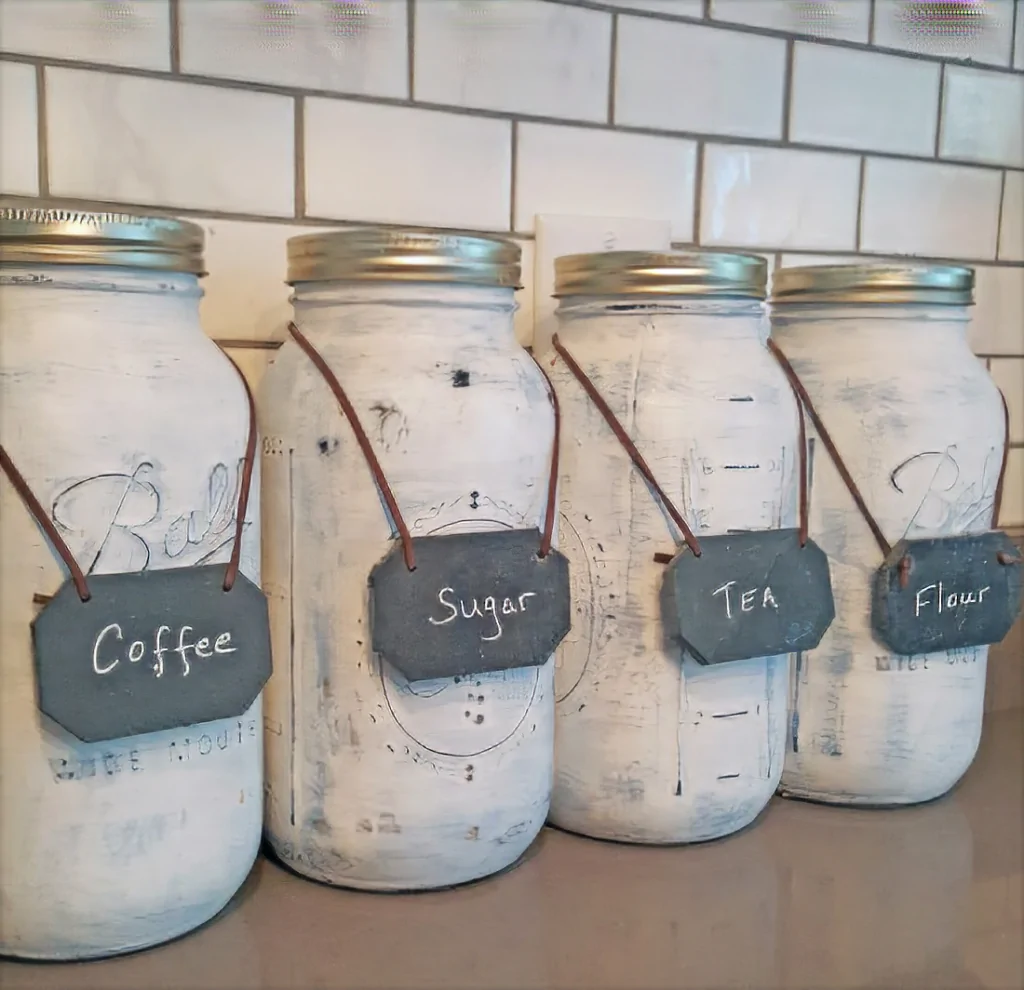 Painted Mason Jars