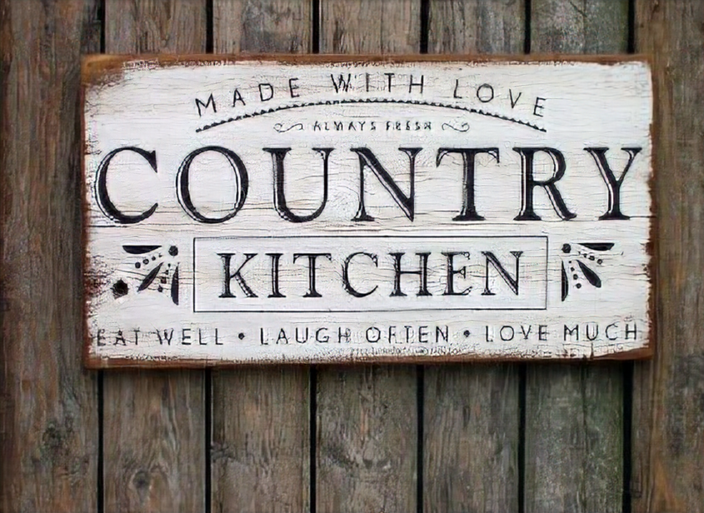 Rustic Wood Signs