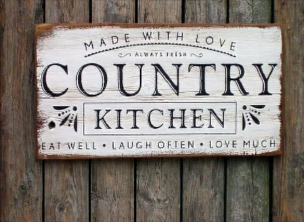 Rustic Wood Signs