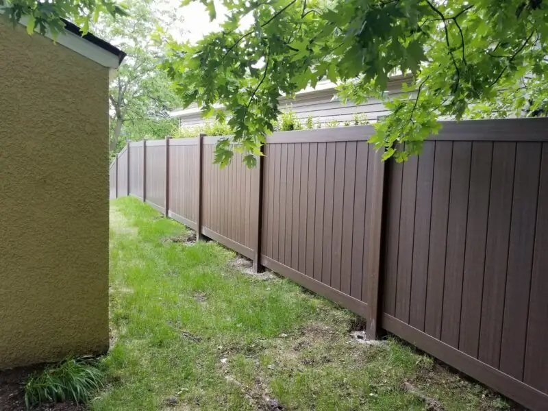 fence gap filler ideas cover fence line