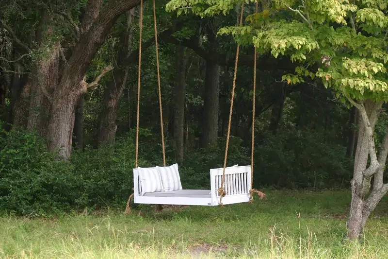 front porch swing ideas on a tree