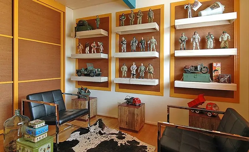 the collectors garage man cave