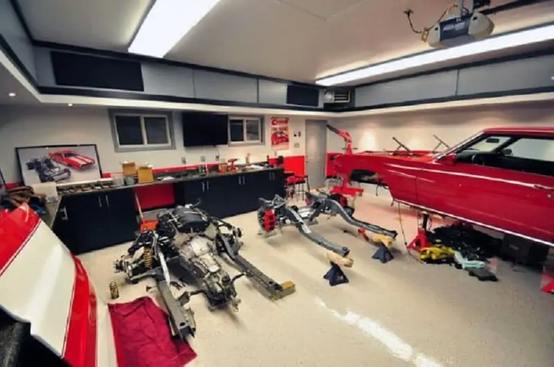 garage man cave to store your favorite cars