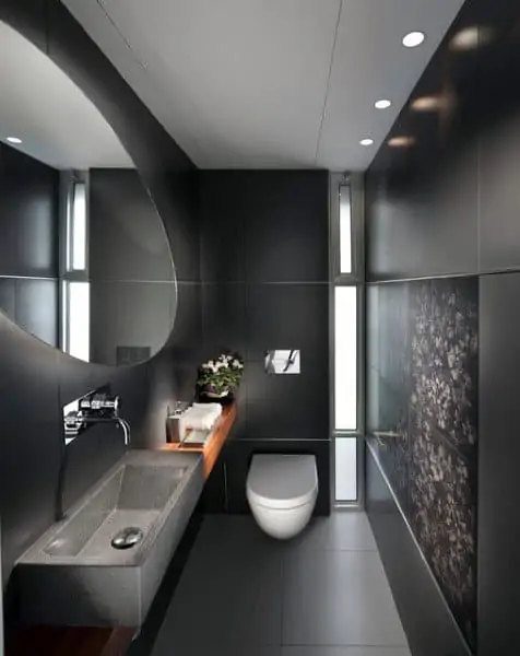 modern half bathroom decor ideas