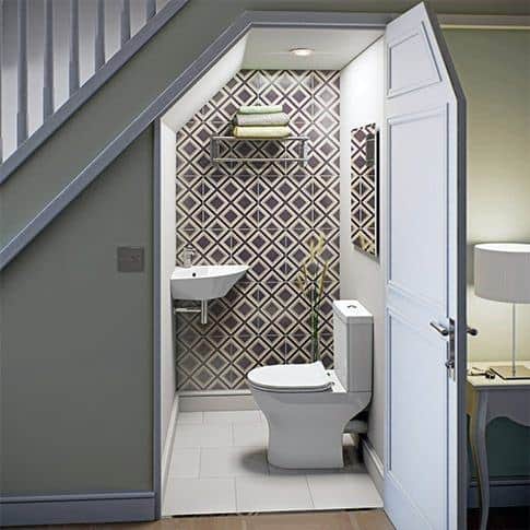 downstairs half bath ideas