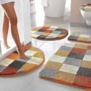 how to clean bathroom rug