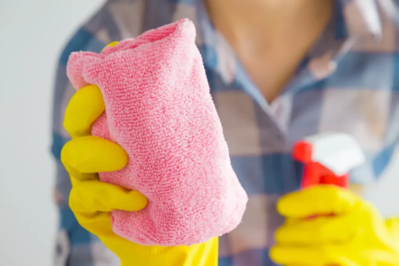 Microfiber Cloth Cleaning