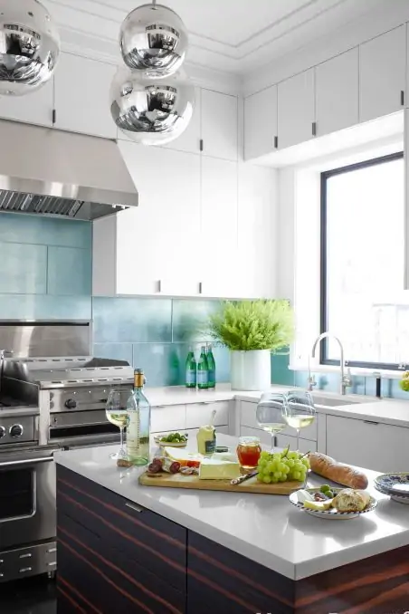 extra storage all above the kitchen cabinets and sink