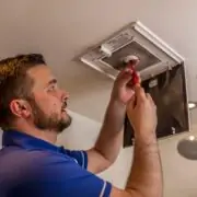 how to install a vent fan in a bathroom