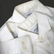 yellow stains on white clothes