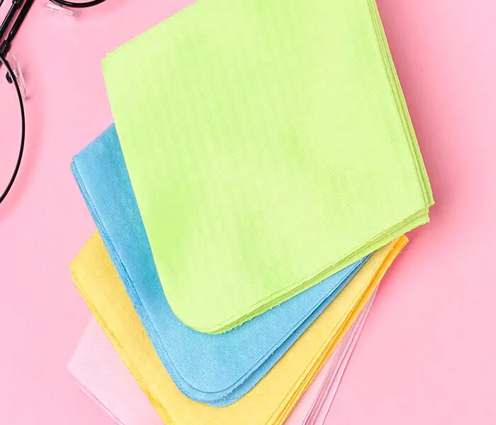 How to wash eyeglass cloth