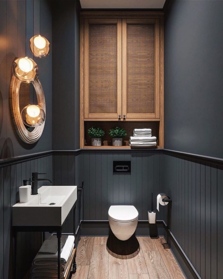 ideas bathroom colors dark gray