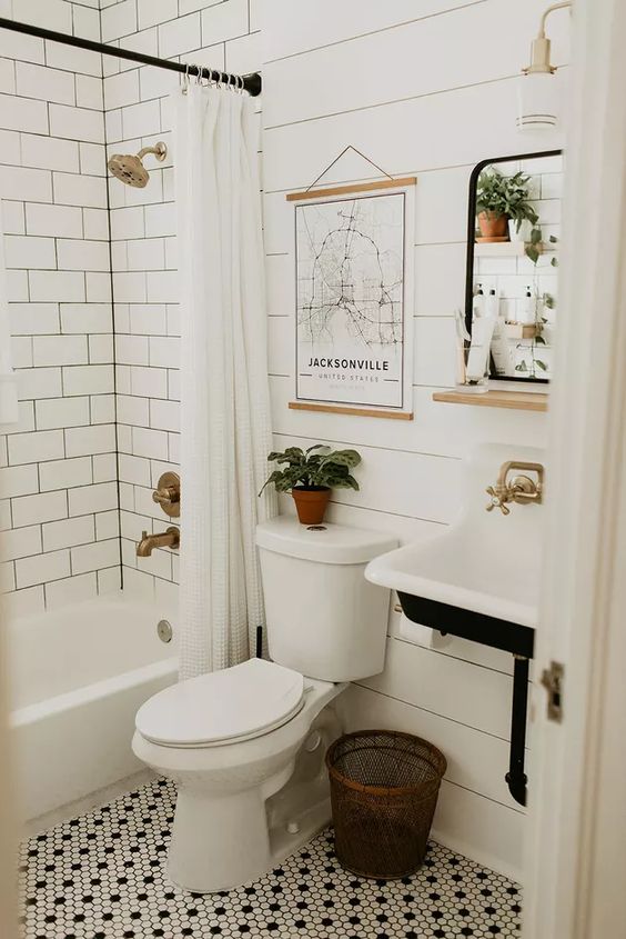 ideas bathroom colors white industrial