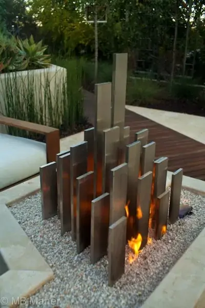 ideas fire pits backyard art project