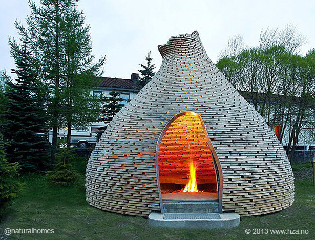 ideas fire pits backyard hut