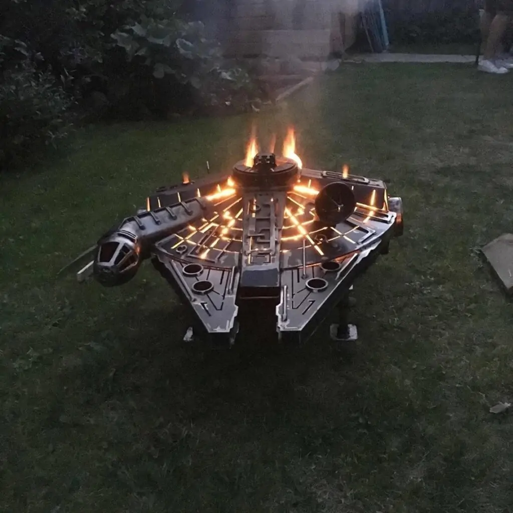 ideas fire pits backyard falcon