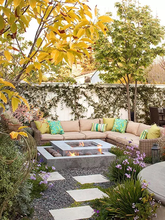 ideas fire pits backyard non traditional