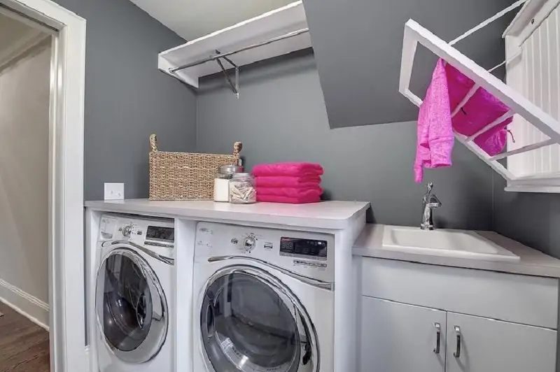 . Fix a Gorgeous Drying Rack Above the Sink