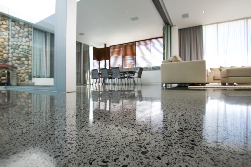 . concrete flooring