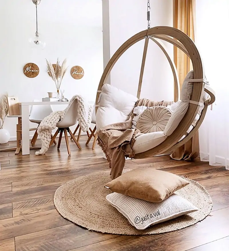 hanging chair furniture ideas for living room