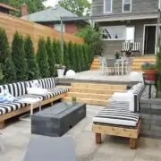 multi level patio