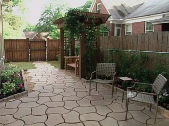 concrete pavers