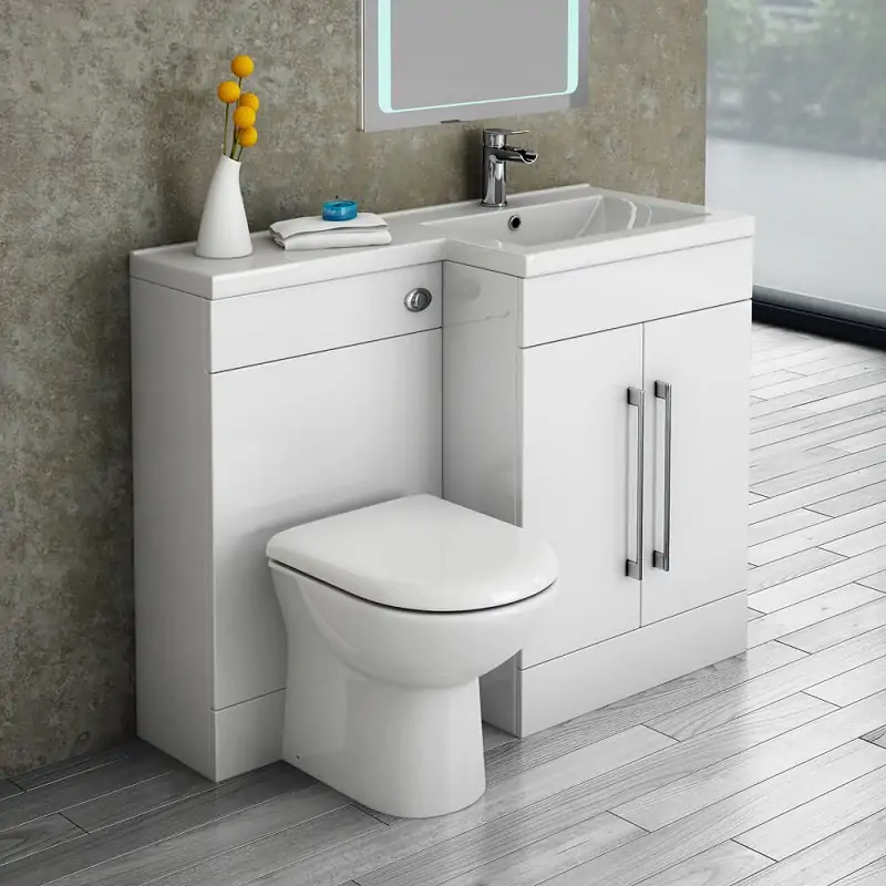 . Combine Bathroom Fixtures