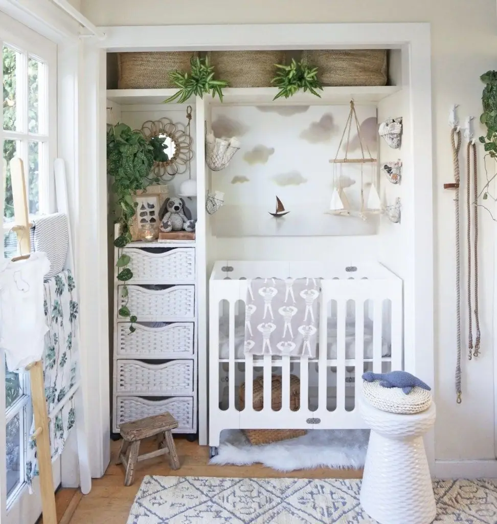 twin nursery ideas for small rooms