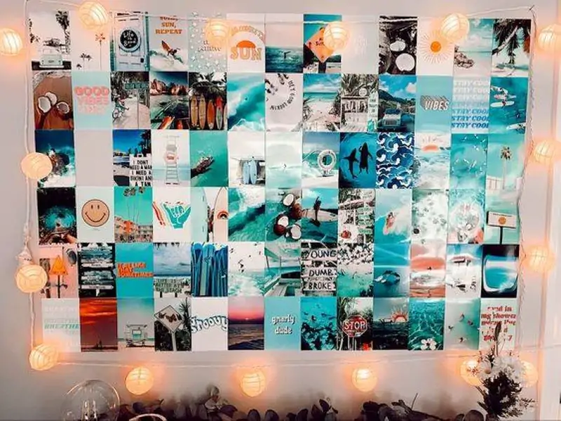 Tropical Wall Collage x