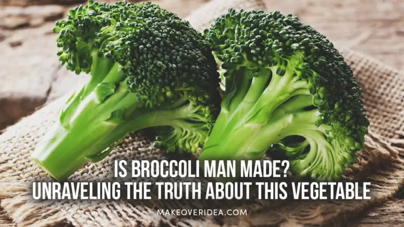 is broccoli man made