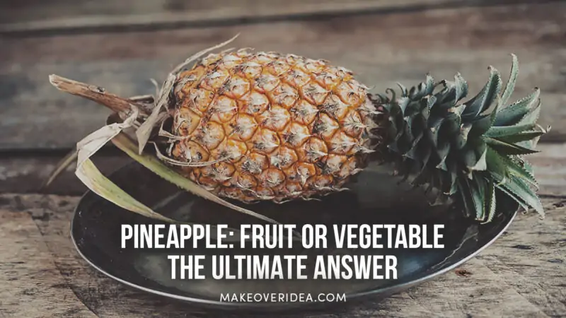 is pineapple a fruit or vegetable